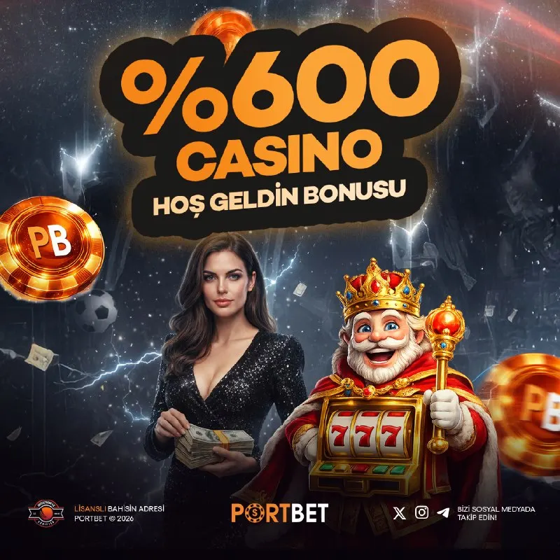 🆒 Portbet'ten Tam %600 Casino Bonusu! 🆕 İlk 3 yatırımında toplam %600 Hoş Geldin Bonusu…