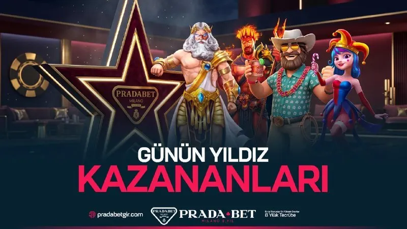 🍭 PRADABET┃Bahiste Yeni Dönem! 🍀 Bugünün kazananları sahnede! 👑 Kullanıcı Id…