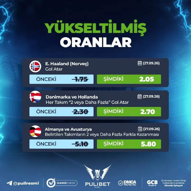 🏆 Gecenin Yükseltilen Oranları ile Zirveye Oyna! 🥇 🛡 Savunmalar duvar gibi, kaleler…