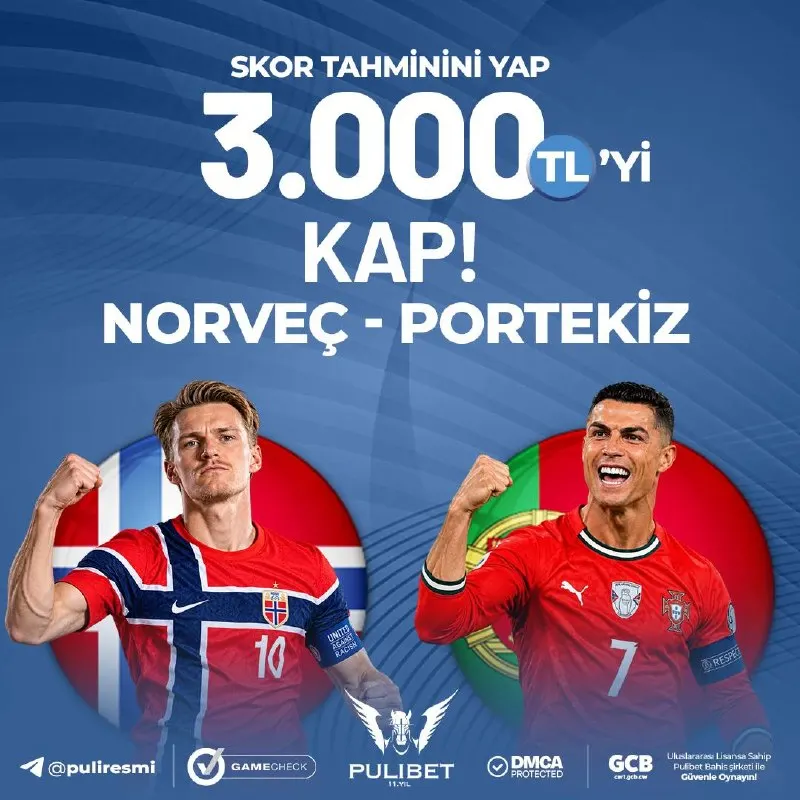 👀 Pulibet yine dağıtıyor... Maçın skorunu doğru tahmin et, 🎁 3.000 TL kap! NORVEÇ ⚔️…