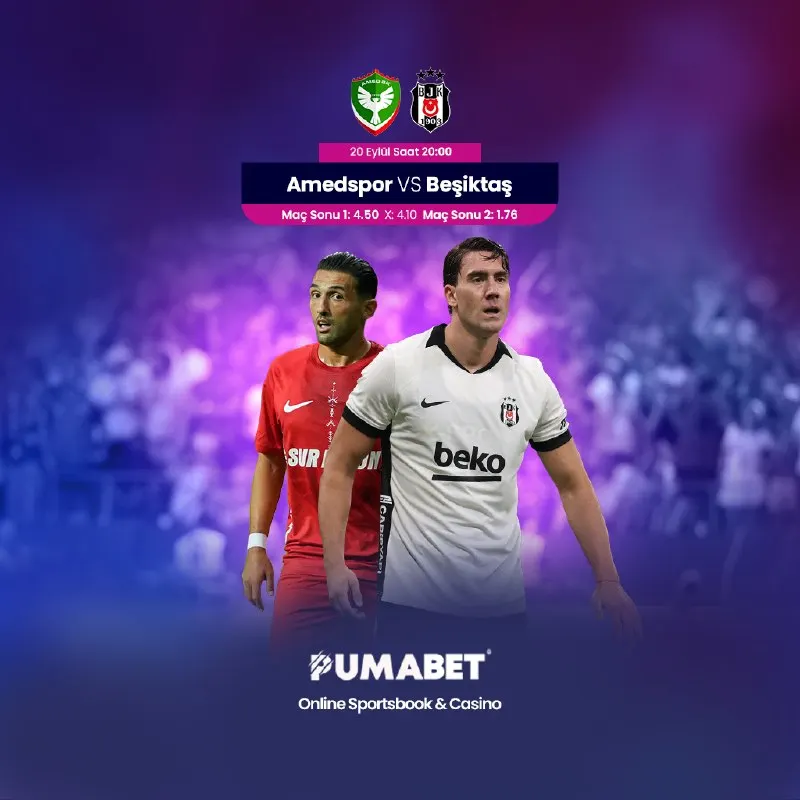 🏆 Süper Lig 6. Hafta Amed 🆚 Beşiktaş İlk yarım saat “kim geri adım atacak” sorusunun…