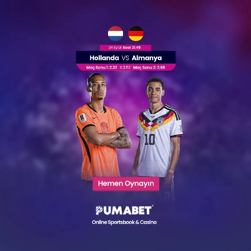 🏟 21:45’te dev kapışma 🏆 Uluslar Ligi 🇳🇱 Hollanda 🆚 🇩🇪 Almanya ⚡️ Baskı, tempo, geçişler……