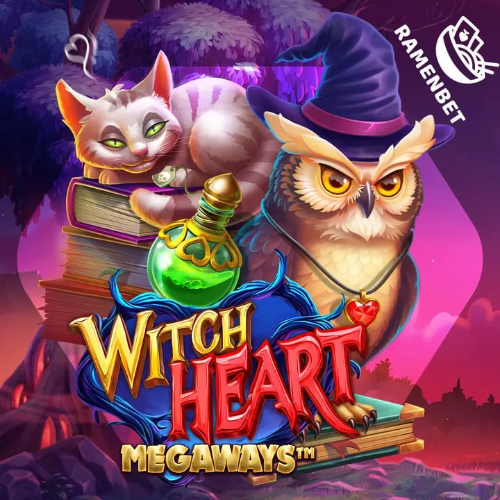 🧙‍♀️ THE MAGIC BEGINS: WITCH HEART – ONLY ON RAMENBET! 🧙‍♀️ Step into a magical world…
