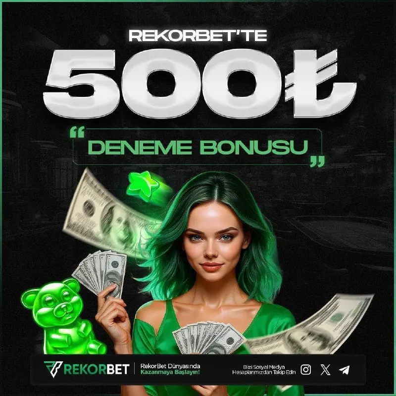 5️⃣0️⃣0️⃣🤓😚 😋😋😋😚🤓 😛😌😋😌😌😌 😉😌😋😌😋😌❗️ 👑 Benzersiz avantajlar sunan Rekorbet'te Deneme Bonusu…