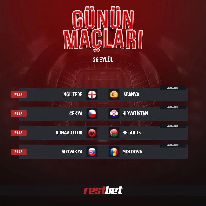 🔴🔴🔴🔴 ile kadın futboluna bahis yap! 🏆 İngiltere - İspanya 🏆 Çekya - Hırvatistan 🏆…