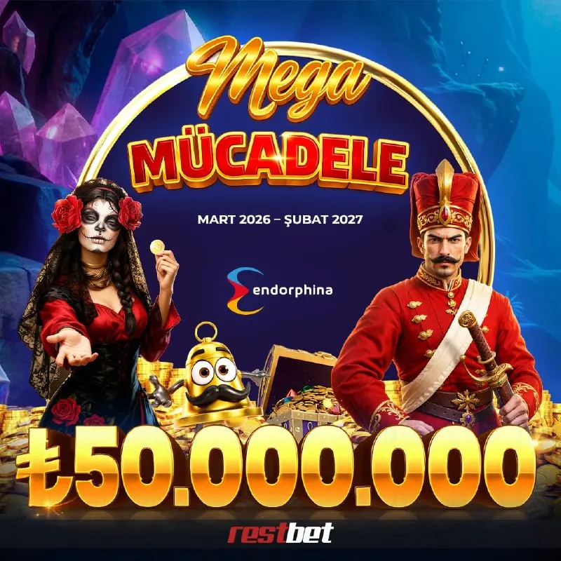 5️⃣0️⃣.0️⃣0️⃣0️⃣.0️⃣0️⃣0️⃣ ⭐️ ENDORPHINA'DAN 50 MİLYON TL! Tam 50 milyon TL ödüllü Mega…