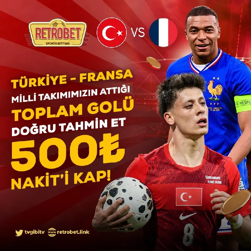 🔽500₺ NAKİT HEDİYE ! ⚽️ A Milli Takımımız Kaç Gol Atar ? ✅ Katılım İçin Tıkla…