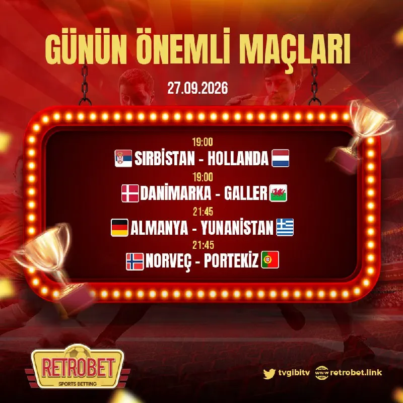 ⚽️ Günün Yüksek Oranlı Maçları ! ⭐️ Zirveye Oynayanların Adresi #Retrobet ♾ Güncel Adres…