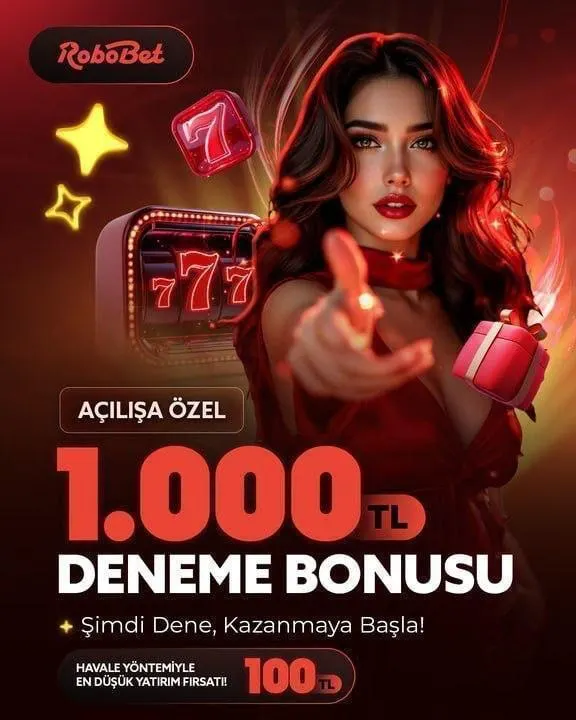 🎉 Robobet'te Açılışa Özel ŞAHANE FIRSAT! 🎉 🪙 Sadece kısa süreliğine: 1.000 TL DENEME…