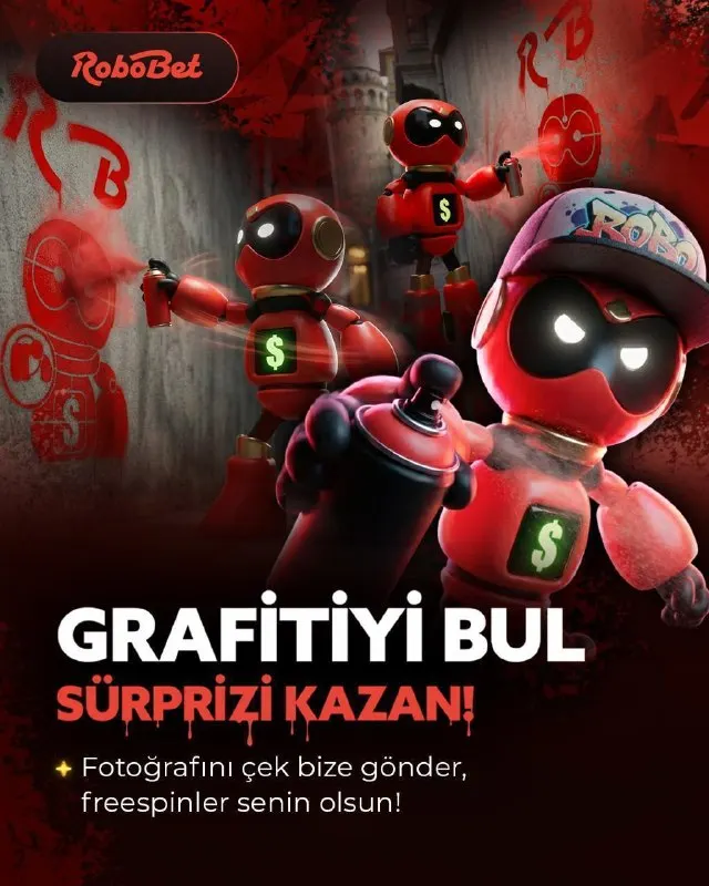 🤖 ROBOBOT’U BUL – SÜRPRİZ ÖDÜLÜ KAP! 🤩 İstanbul, İzmir ve Ankara'da Robobot saklanıyor!…