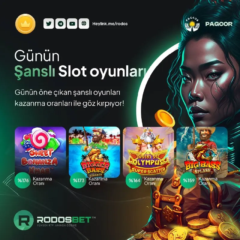 🌟Rodosbet’te günün şanslı slot oyunları🎰 💎 Sweet Bonanza Xmas 💎 Bigger Bass Bonanza 💎…