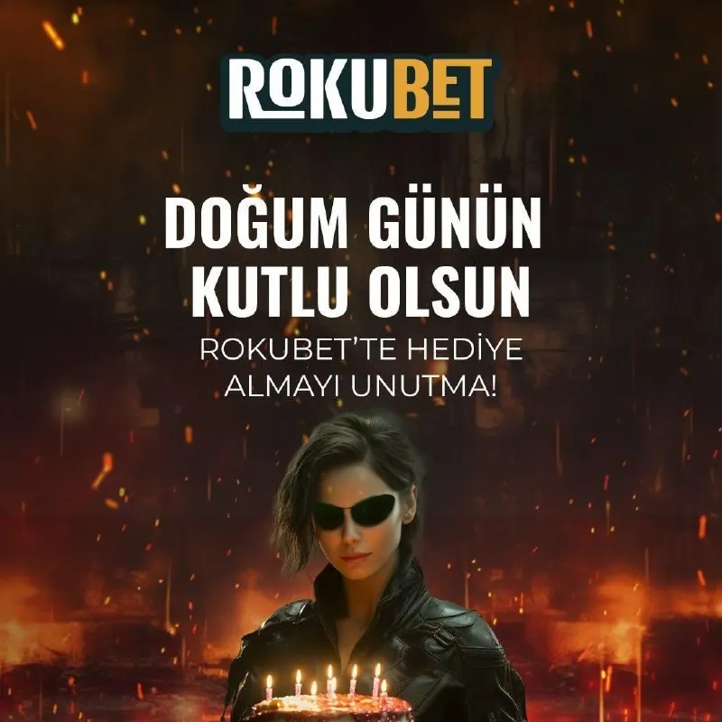 🎂🎁 ROKUBET DOĞUM GÜNÜ BONUSU! 🎁🎂 Doğum gününe özel 50 FREE SPIN seni bekliyor! 🎰 🎮 Two…