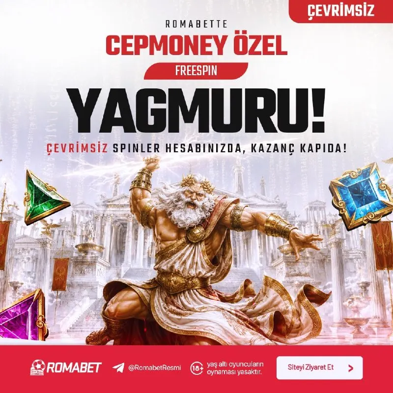 🔥 CEPMONEY'E ÖZEL DEV FREESPIN FIRSATI! 🔥 CepMoney ile yatırımını yap, Gates Of Olympus…