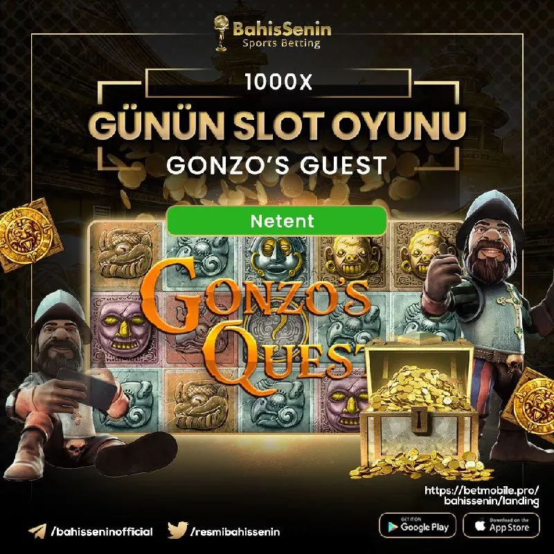 👑#BahisSenin Kazananların Adresi ! 📣Günün Slot Oyunu 🎰#GonzosQuest 🔥Linkten Kayıt Ol…