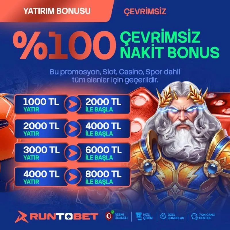 🚨🔥 SON GÜN! SON FIRSAT! 🔥🚨 💥 YATIRDIĞIN KADAR BİZDEN! 🎁 HAFTA SONUNA ÖZEL %100 NAKİT…
