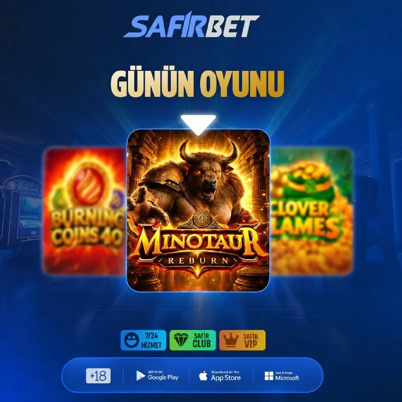 🔥 😑🫡😎’TE GÜNÜN OYUNU! 🔥 MİNOTAUR REBURN 👉 Bugünün oyununu keşfet, heyecana katıl! 💎 😑🫡😎…