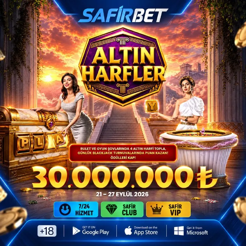 🤺 SAFİRBET’TE PRAGMATIC PLAY TURNUVA ZAMANI! 🎰 Pragmatic Play’in seçili Rulet ve Oyun…