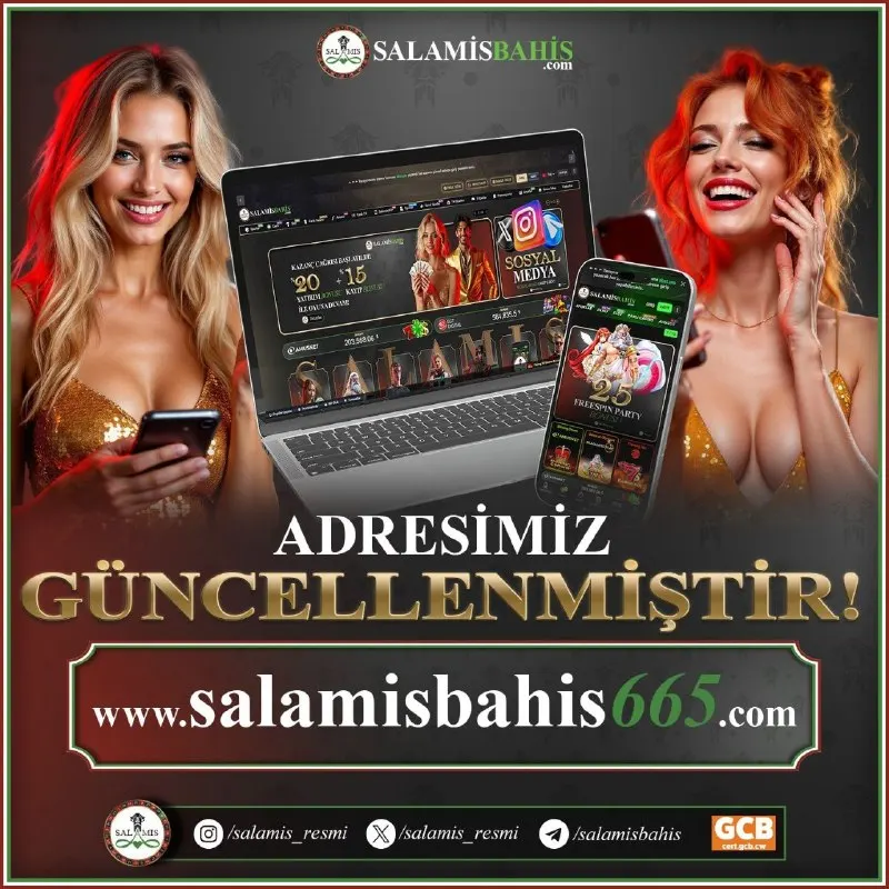 Değerli üyemiz sitemizin yeni adresi https://www.salamisbahis665.com/tr/ olarak…