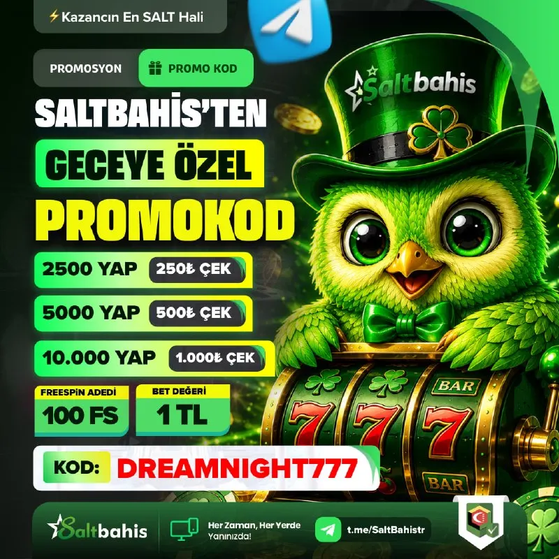 🌜GECEYE ÖZEL FREESPİN YAĞMURU! 🎉 🎰 PROMO KODUNU KULLAN, FREESPİNLERİNİ KAP! 💰 🎉🎉🎉🎉🎉🎉🎉🎉 💰…