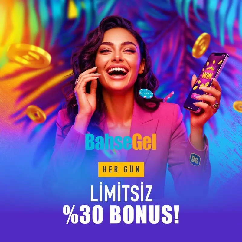 🔥 %30 LİMİTSİZ YATIRIM BONUSU SENİ BEKLİYOR! 🔥 BahseGel’de yatırımına ekstra güç kat! 💸…