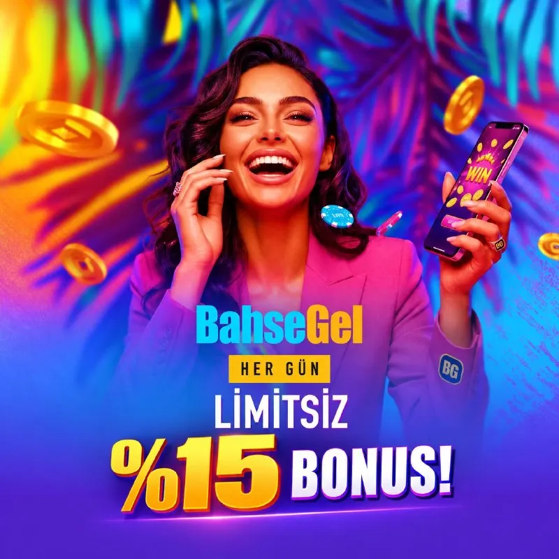 🔥 %15 LİMİTSİZ YATIRIM BONUSU SENİ BEKLİYOR! 🔥 BahseGel’de yatırımına ekstra güç kat! 💸…