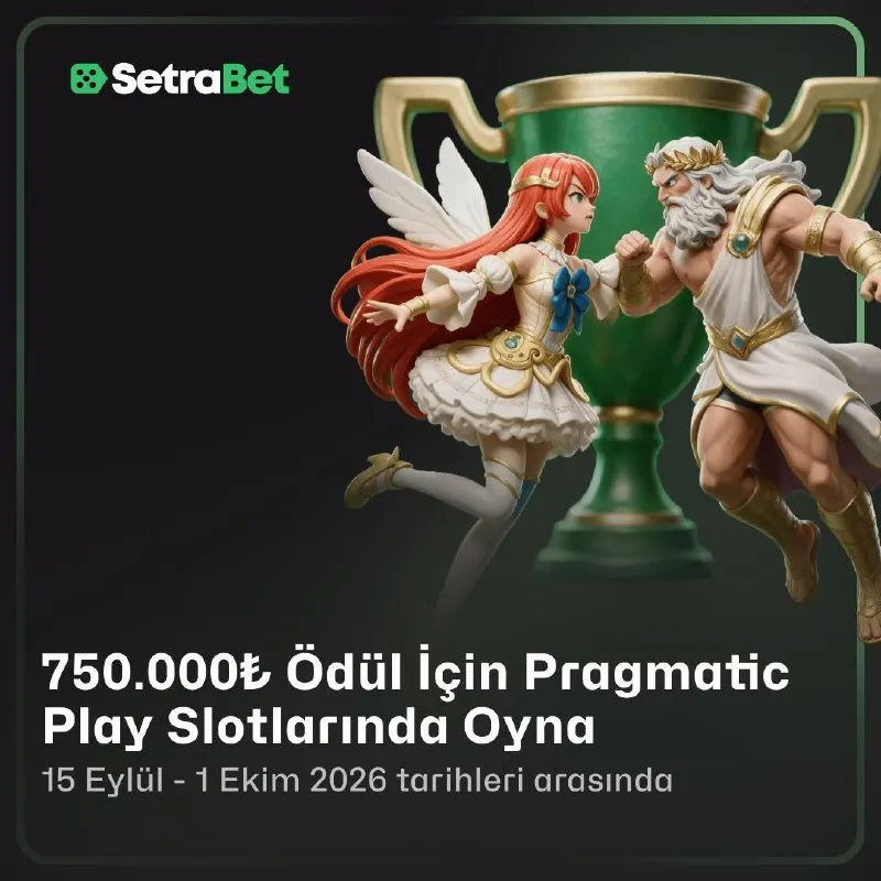 ⚡️Oyun Değişiyor: 750.000₺’lik Ödül İçin Spinler Yarışıyor! 🎲 15 Eylül – 1 Ekim tarihleri…
