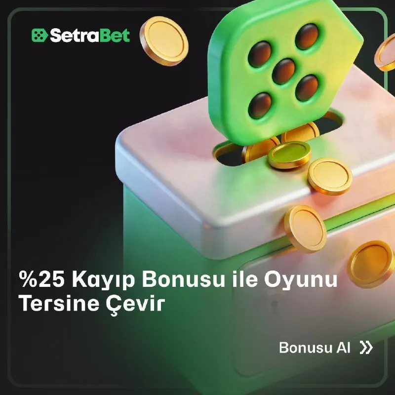 ♻️ Oyuna Daha Güçlü Bir Geri Dönüş Yap! 🎯 Tüm bahislerde %25 Kayıp Bonusu ile seni…