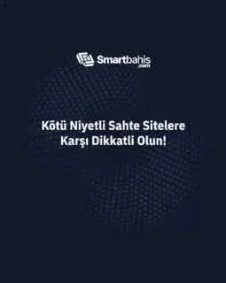 ‼️ Sahte Sitelere Karşı Önlem Alın! 💙 Smartbahis olarak, kullanıcılarımıza güvenli ve…