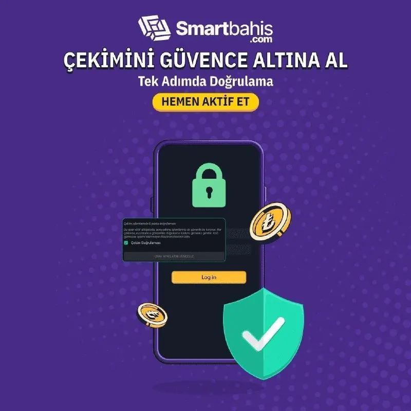 🛡️ Çekim İşlemleriniz Artık Çift Koruma Altında! Çekim Doğrulaması özelliğini aktif…
