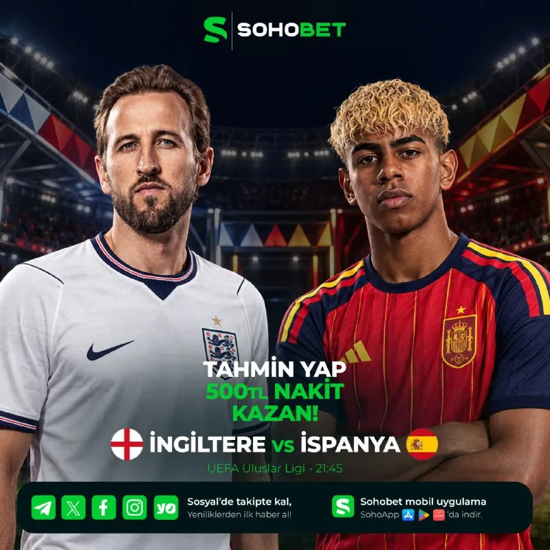 🔥 İNGİLTERE 🆚 İSPANYA TAHMİN ETKİNLİĞİ! UEFA Uluslar Ligi gecesinde dev maç heyecanı…