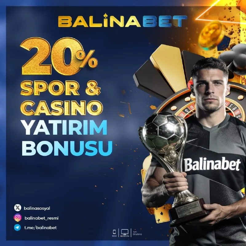 🚀 Kazancını artırmanın tam zamanı! 🤑 %20 yatırım bonusu ile hem spor hem casino…