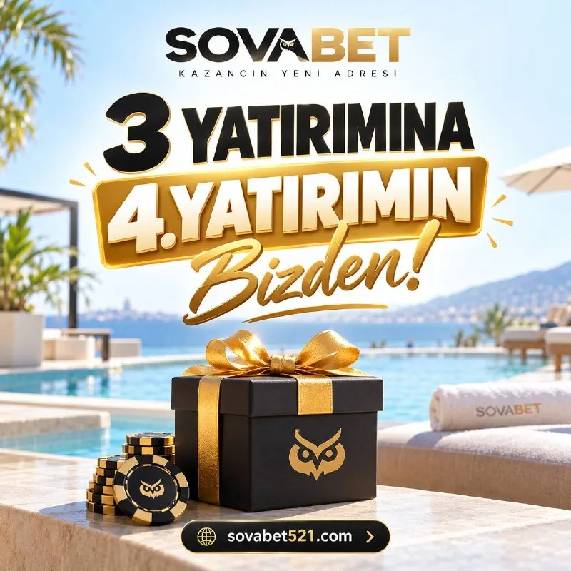 🎁3 YATIRIMINA 4. YATIRIMIN BİZDEN! Sovabet’te yatırımlarına bir yenisini biz ekliyoruz! 🔥…