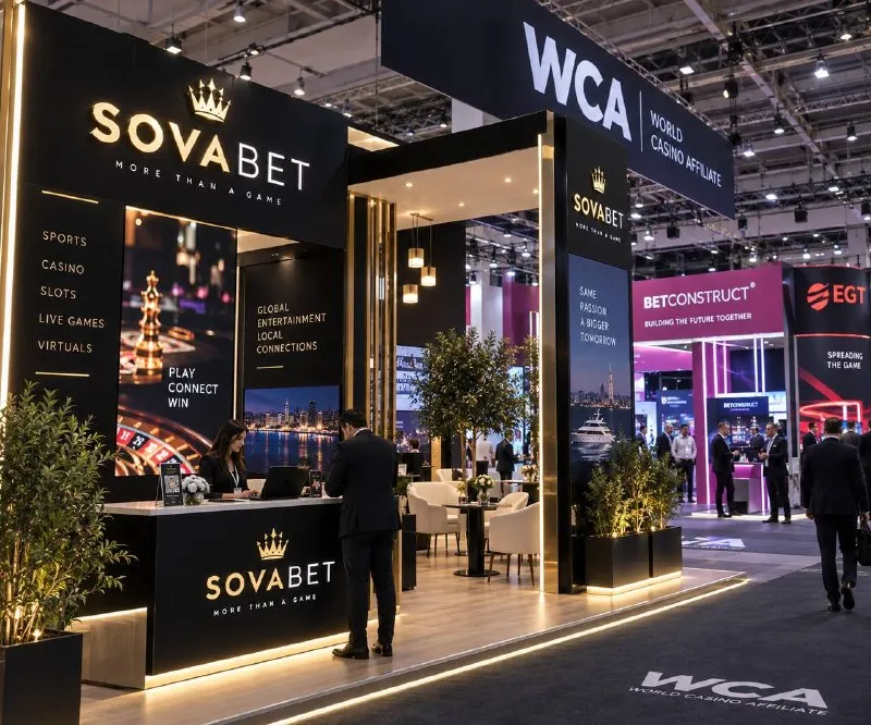 🌎SOVABET, WCA FUARINDA YERİNİ ALDI Global iGaming dünyasının önemli buluşma noktalarından…