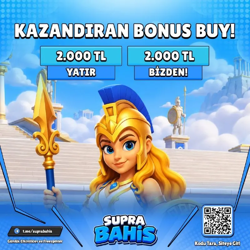 ⭐️SUPRABAHİS’TEN KAZANDIRAN BONUS BUY! 🚀 2.000₺ YATIR, 2.000₺ BONUSU KAP! 📌 Wisdom of…