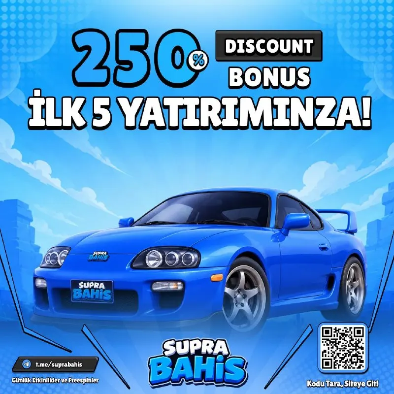 🔤🥶🥶🥶DISCOUNT 🔝 🔝🔝 BONUS 🎁 İlk 5 yatırımınıza özel %250 Kayıp Bonusu SupraBahis’te! 💵Min…