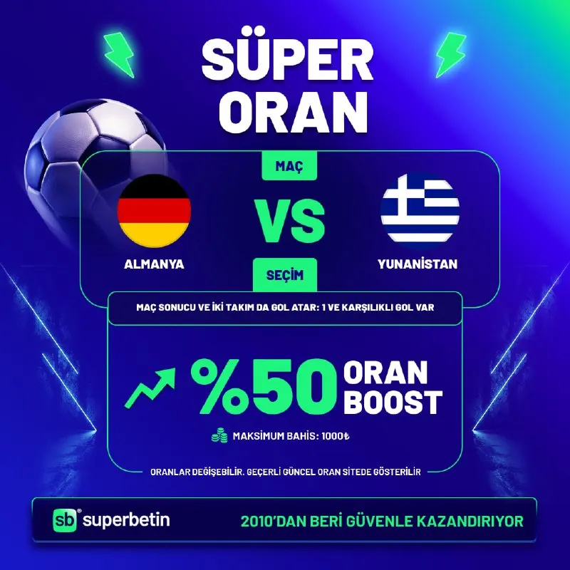 🚀🚀SÜPER ORAN ÖZEL 🚀🚀 🔥 Superbetin’de yükselen oranlarla heyecan katlanıyor! ✨ Dikkat…