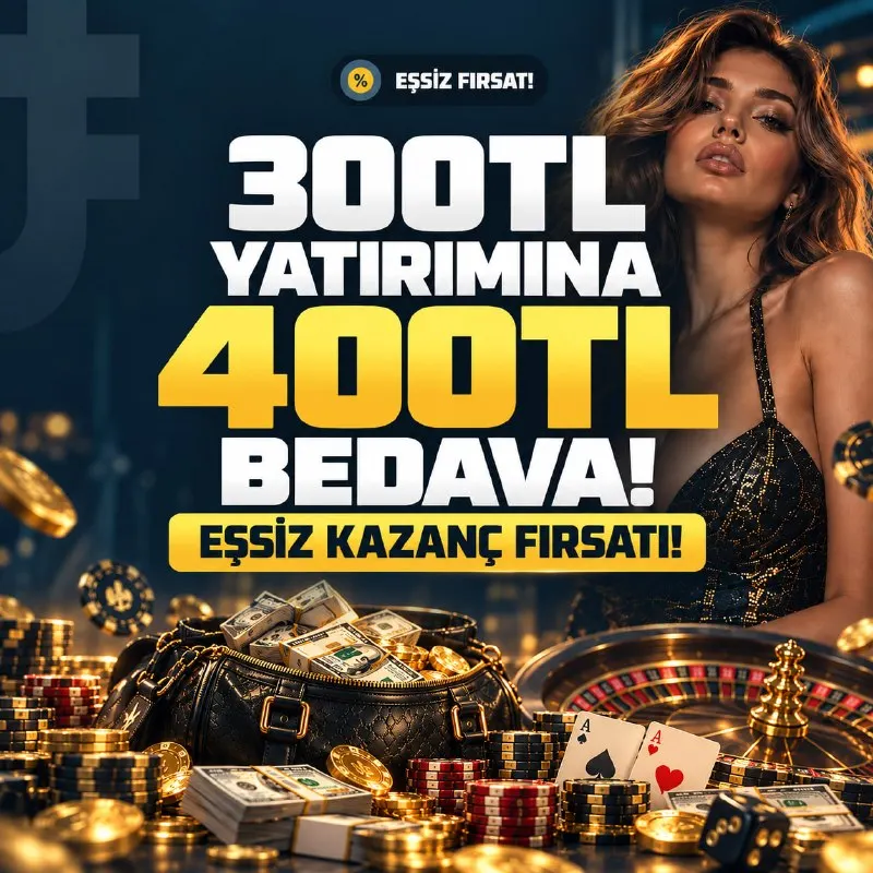 😉😉😉😉😉 🎁🎁🎁🎁🎁 💲300TL Yatırımına bedava 400TL 🎁700TL Bakiyen ile oynamaya başla! 🎁🎁🎁🎁🎁 🎁🎁🎁🎁🎁…