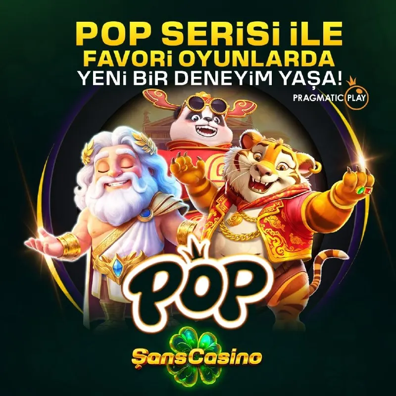 ⭐️ POP SERİSİ İLE FAVORİ OYUNLARDA YENİ BİR DENEYİM YAŞA! 🎰 Pragmatic Play’in sevilen…
