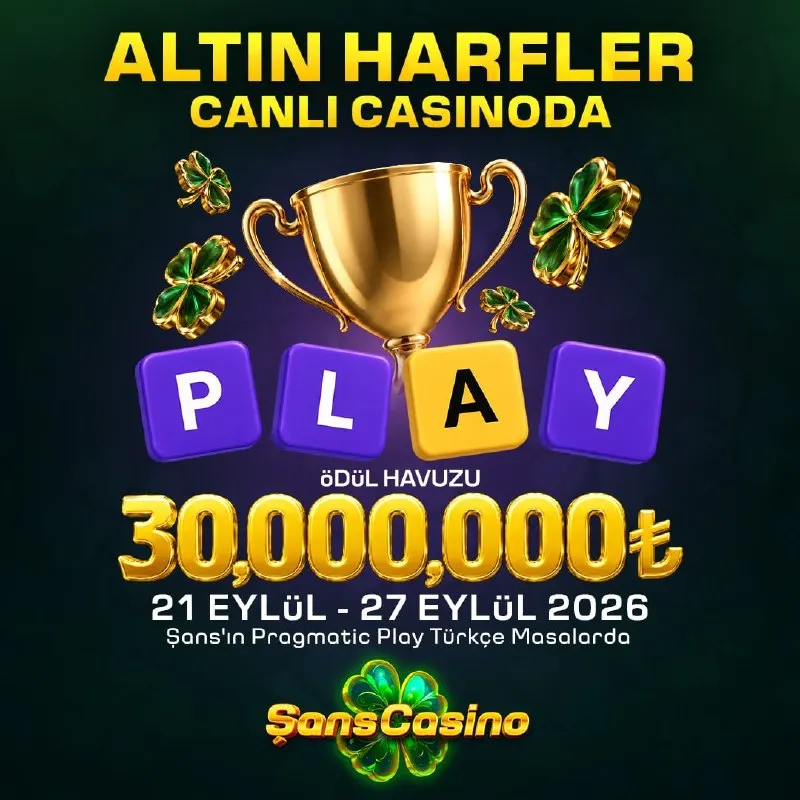 💰 ALTIN HARFLERİN PEŞİNE DÜŞ! ⚡️ Pragmatic Play'in seçili canlı casino oyunlarında…