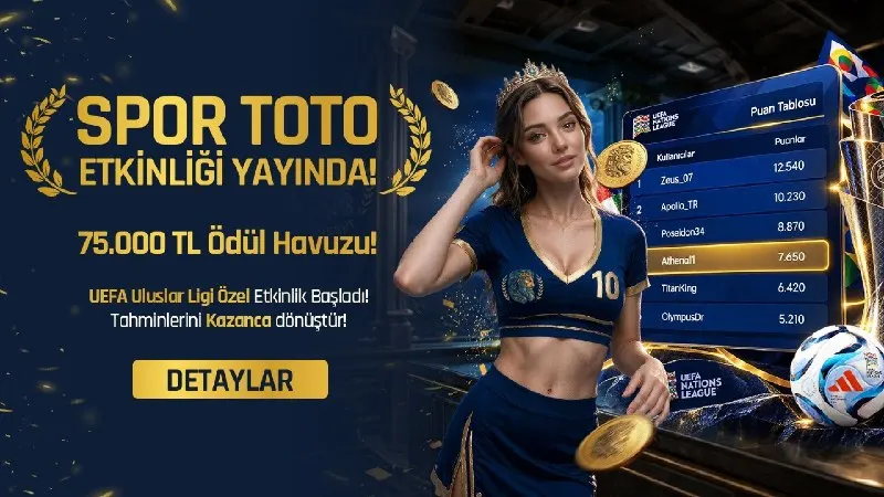 🔥 75.000 ₺ ÖDÜLLÜ TEOS SPOR TOTO’DA UEFA ULUSLAR LİGİ BAŞLADI! 🔥 UEFA Uluslar Ligi…