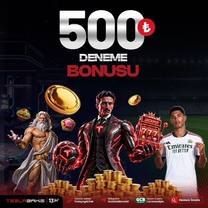 🔱İLK ADIM 500₺’DEN BAŞLIYOR!🍀 💰500₺ DENEME BONUSU TESLABAHİS’TE🎉🆓 🎁Merak ettiğin…