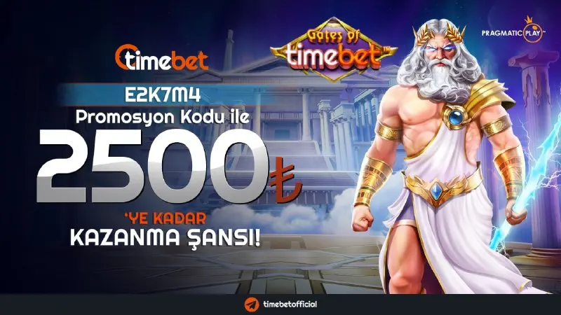 🔔 Timebet' ten her gün 12.00 - 21.00 saatleri arası 🟠🟠🟠🟠🟠 hediye promosyon kodu ! 👉 Gates…