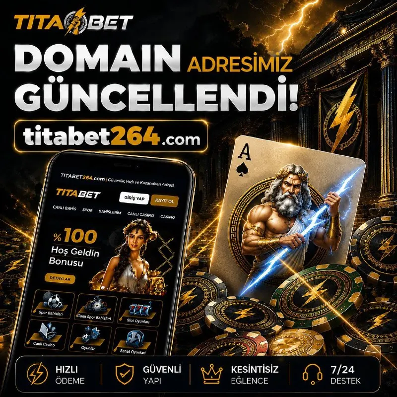 🚨TİTABET DOMAIN GÜNCELLENDİ!😀 💥TiTABET kazandırmaya kaldığınız yerden devam ediyor…