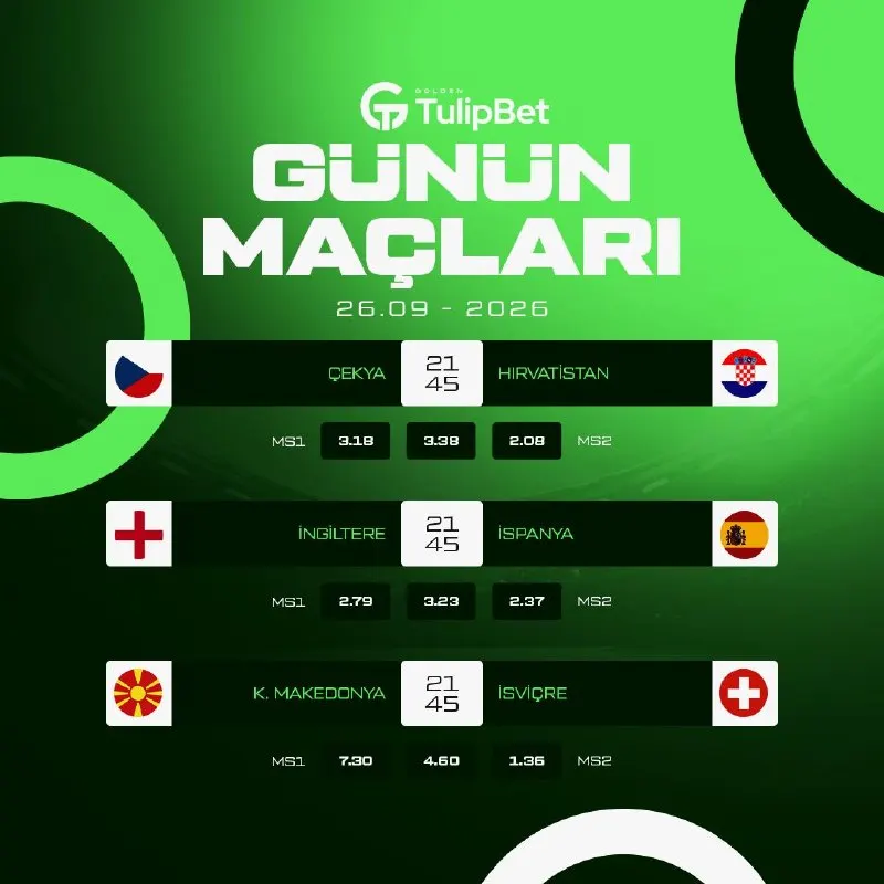 👀 Futbol heyecanı art arda dev karşılaşmalarla devam ediyor! 🔘ÇEKYA 🆚 HIRVATİSTAN…