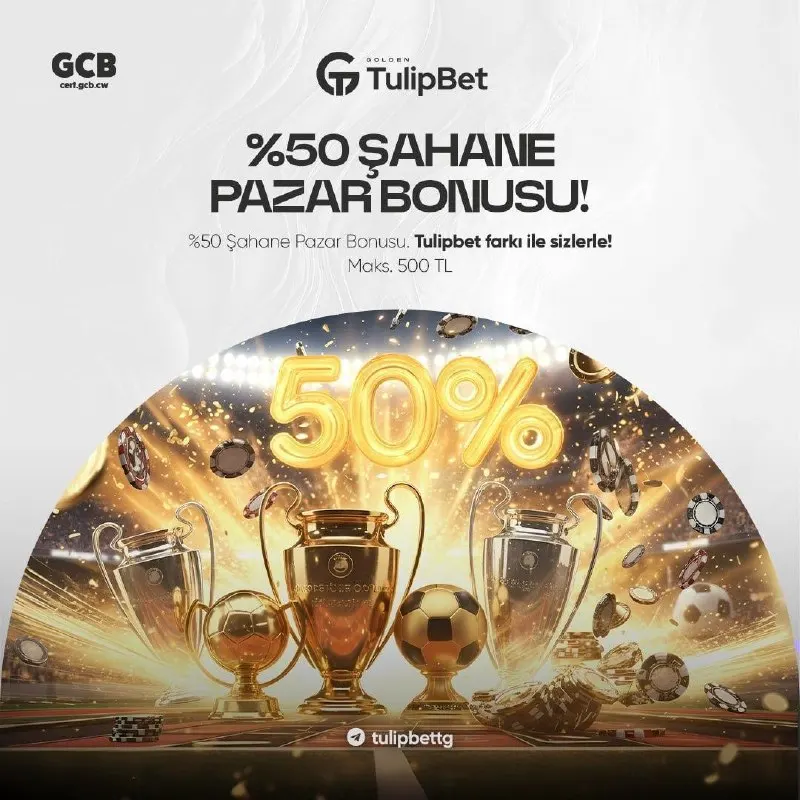 ☀️ Pazar gününe özel ekstra bakiye fırsatıyla kazancını artır! 💥 %50 Şahane Pazar Bonusu…