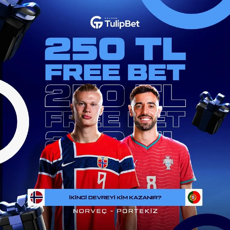 💵 TULİP İLE 250 TL FREEBET SADECE BİR TIK UZAĞINDA 💵 ⚽️ NORVEÇ 🆚 PORTEKİZ ❓ İKİNCİ YARIYI…