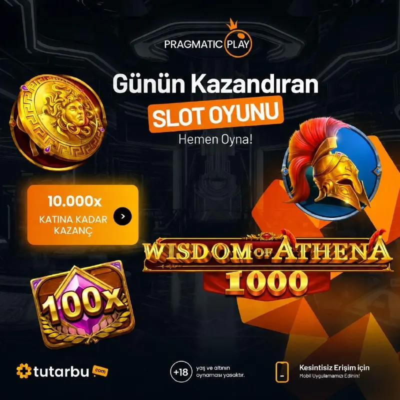 🎰 Tutarbu Günün Slot Oyunu! 💰 Wisdom of Athena ile 10.000x katına kadar kazanç imkanı! 🔗…