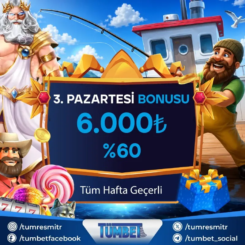 3.Katlanan Pazartesi Bonusu 6000 TL'ye kadar %60 oranında yararlanabileceğiniz Katlanan…