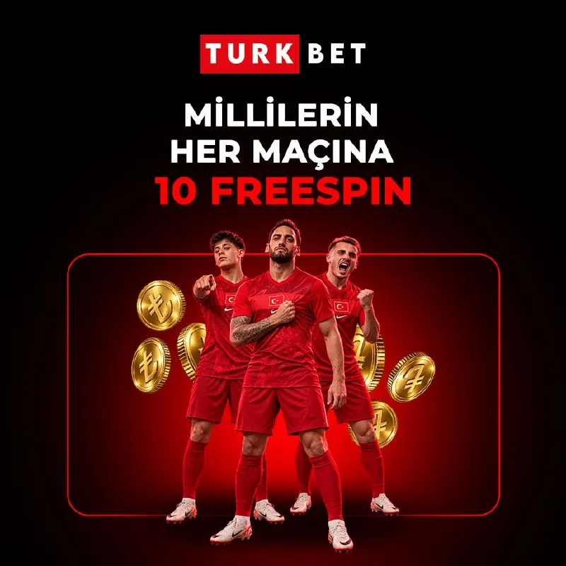 🇹🇷🔥 TURKBET’TE MİLLİ MAÇLARA FREESPİN YAKIŞIR! ⚽️ Türkiye’nin UEFA Uluslar Ligi…