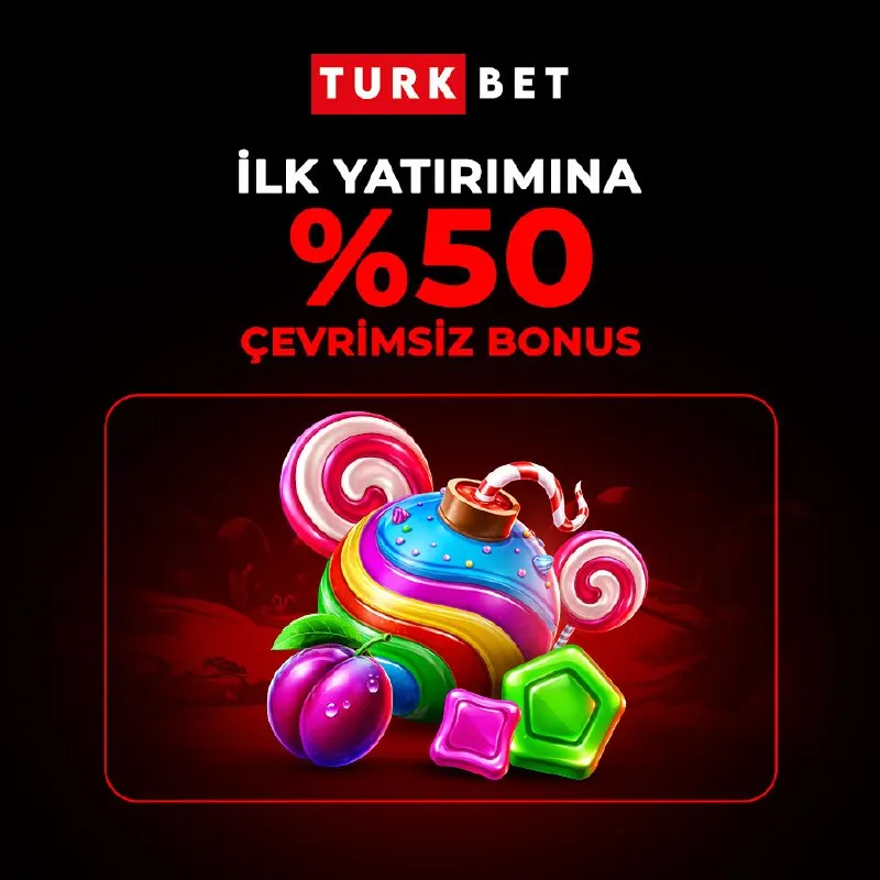 🔥 İLK YATIRIMINA %50 BONUS! Turkbet’te ilk yatırımını yap, 500₺’ye kadar bonusunu kap! 🎁…